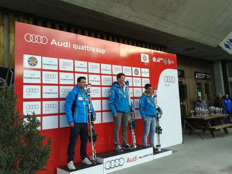 Gran actuación de Adur Etxezarreta en los Campeonatos de España de Esquí Alpino